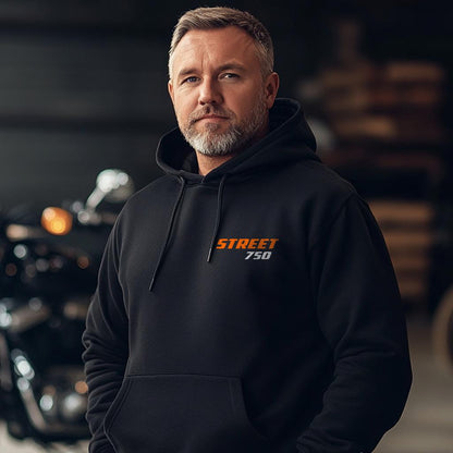 Harley-Davidson Street 750 Inspired Hoodie - Biker Motorcycle Sweatshirt