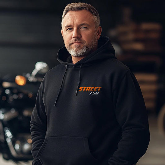 Harley-Davidson Street 750 Inspired Hoodie - Biker Motorcycle Sweatshirt