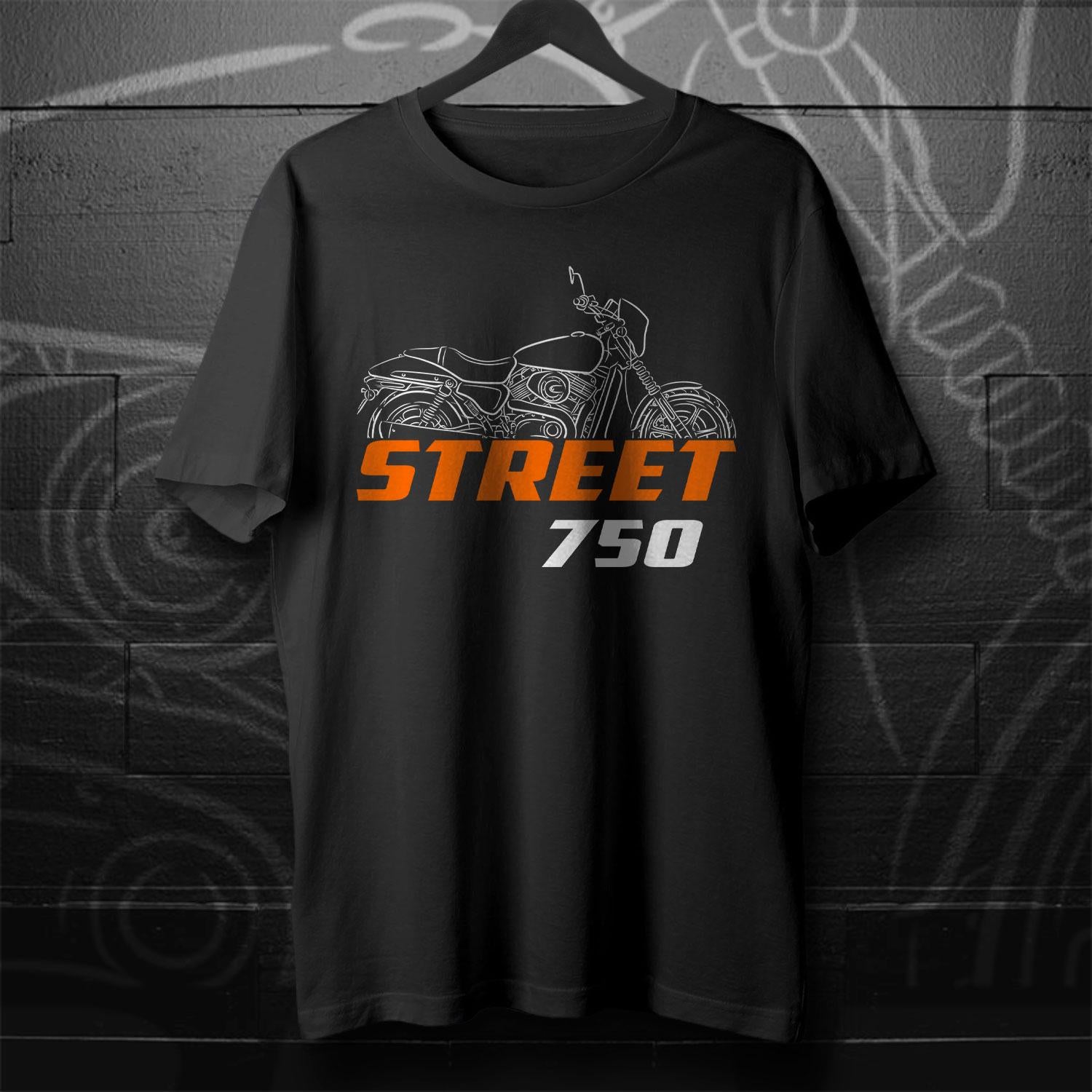 Harley-Davidson Street 750 Inspired T-Shirt - Biker Motorcycle Tee Shirt