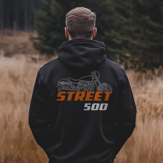 Harley-Davidson Street 500 Inspired Hoodie - Biker Motorcycle Sweatshirt