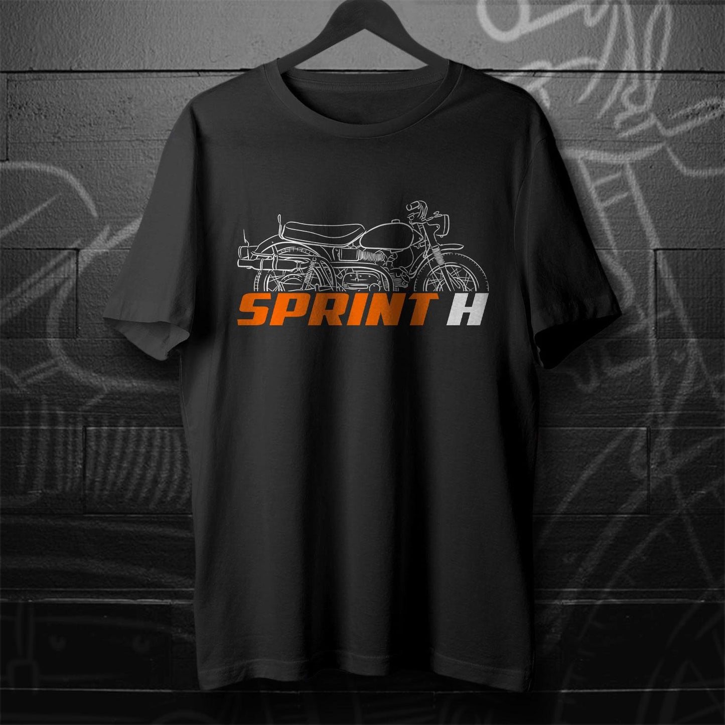Harley-Davidson Sprint H Inspired T-Shirt - Biker Motorcycle Tee Shirt