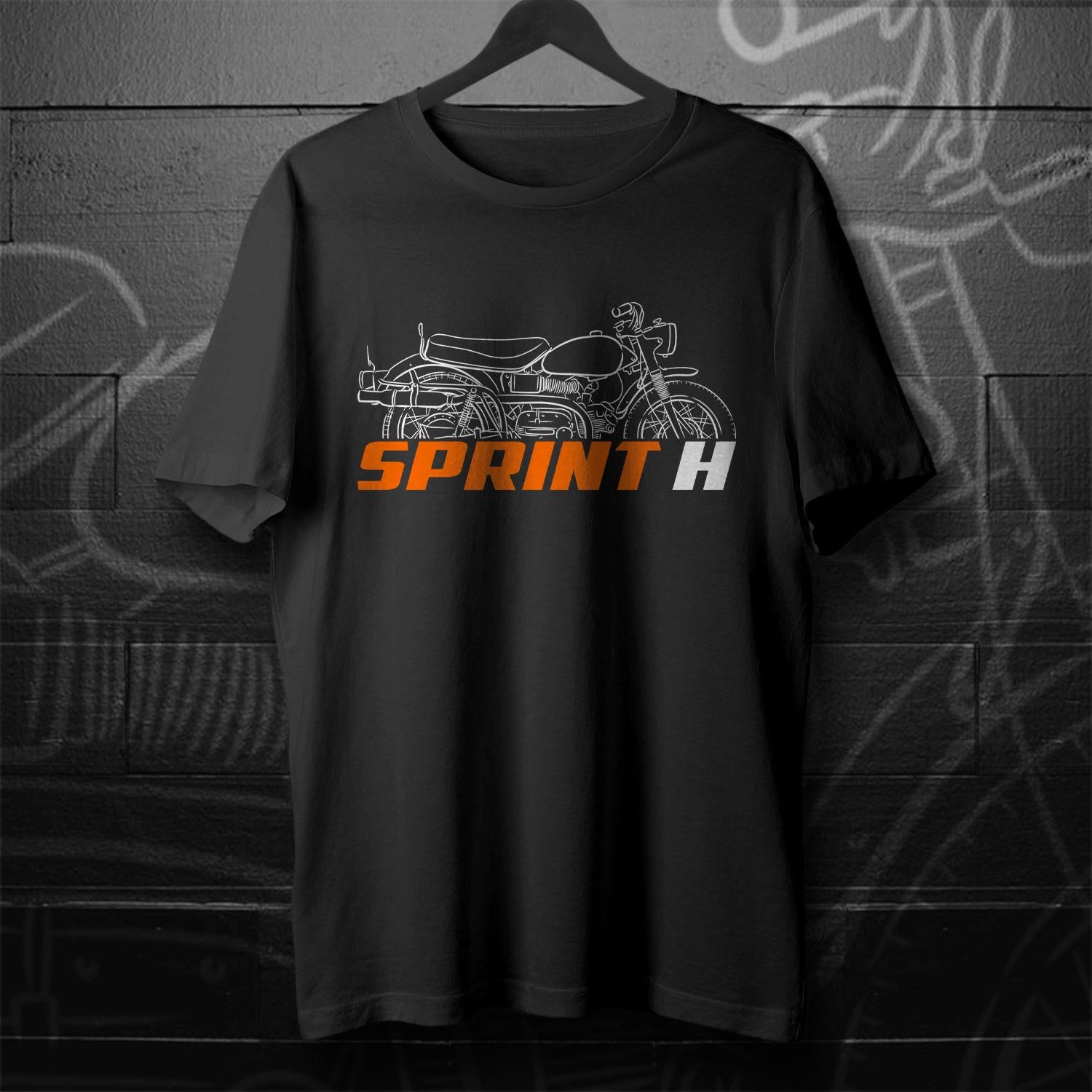 Harley-Davidson Sprint H Inspired T-Shirt - Biker Motorcycle Tee Shirt