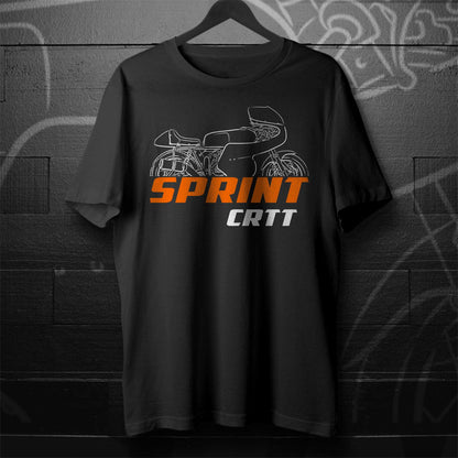 Harley-Davidson Sprint CRTT Inspired T-Shirt - Biker Motorcycle Tee Shirt
