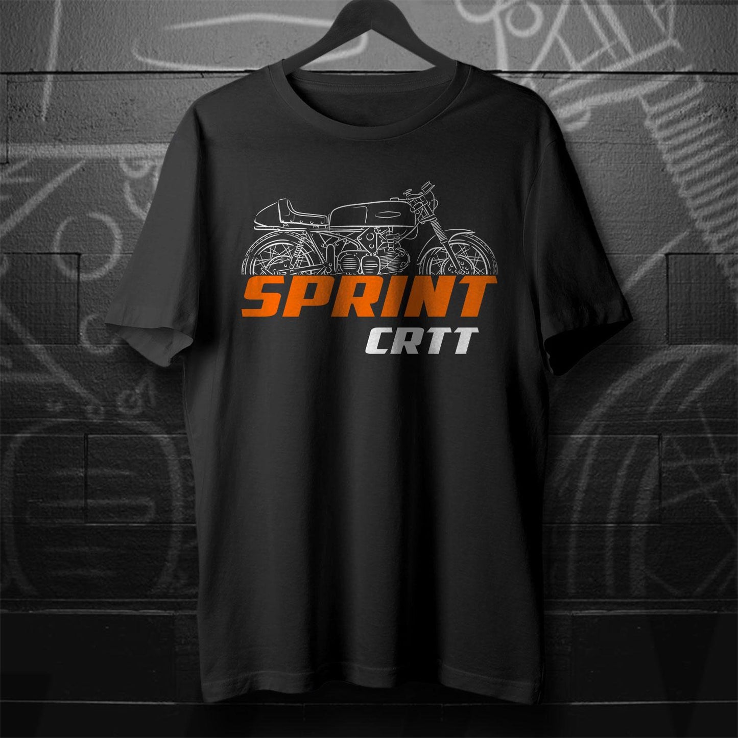 Harley-Davidson Sprint CRTT Inspired T-Shirt - Biker Motorcycle Tee Shirt