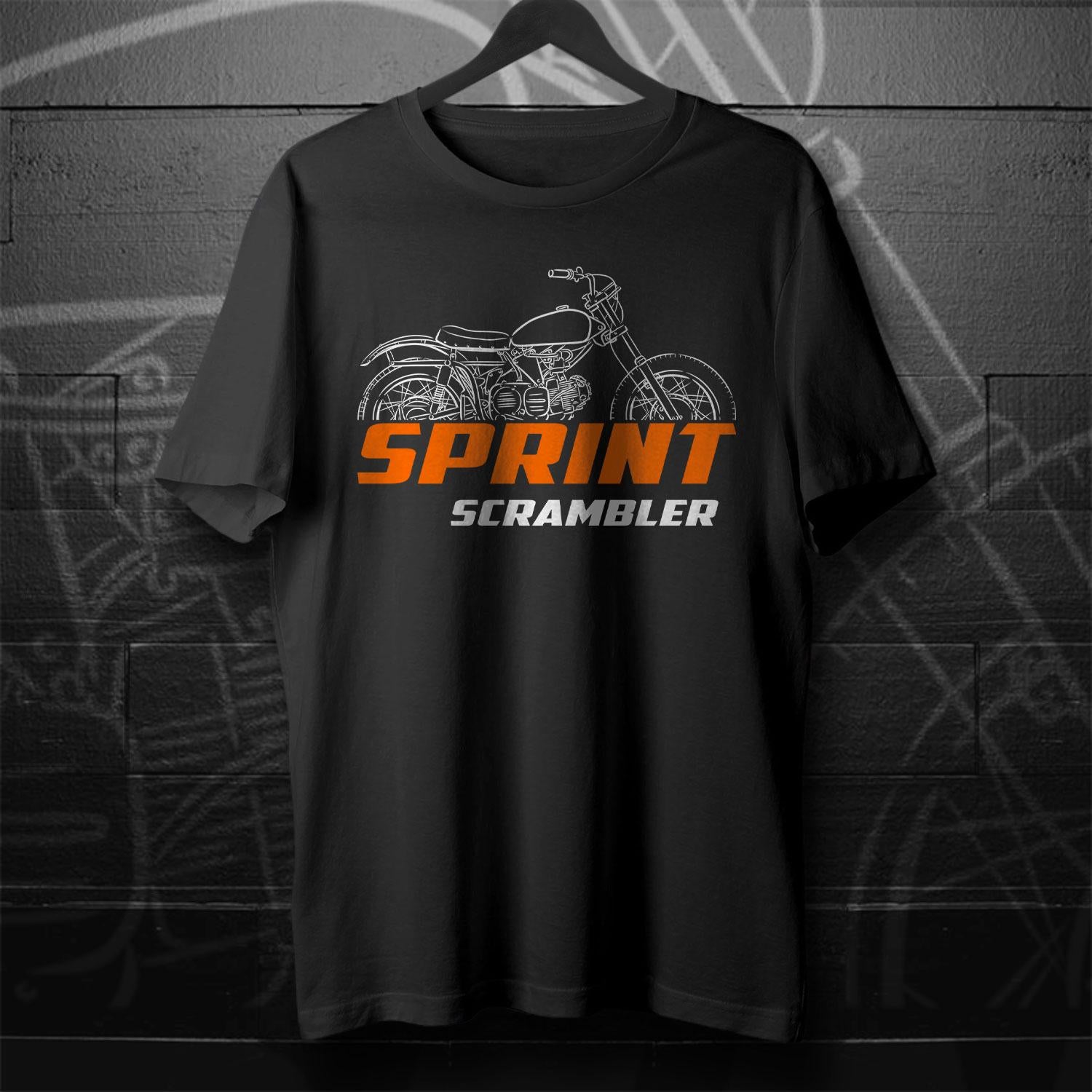 Harley-Davidson Sprint CRS Scrambler Inspired T-Shirt - Biker Motorcycle Tee Shirt