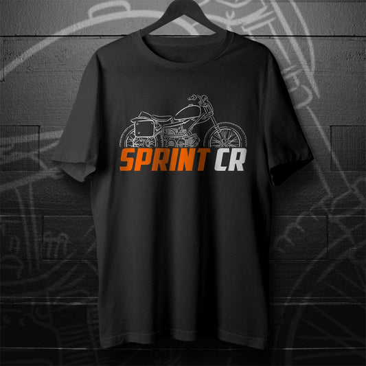 Harley-Davidson Sprint CR Inspired T-Shirt - Biker Motorcycle Tee Shirt