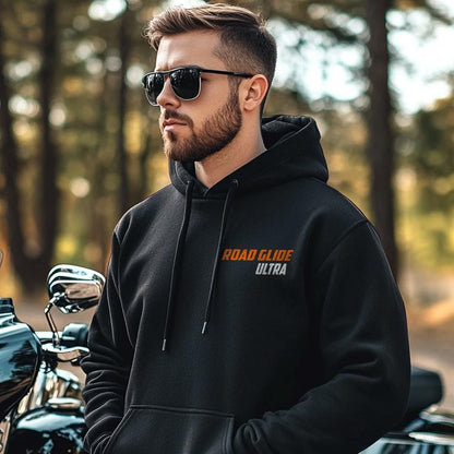 Harley-Davidson Road Glide Ultra FLTRU Inspired Hoodie - Biker Motorcycle Sweatshirt