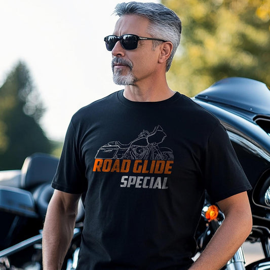 Harley-Davidson Road Glide Special FLTRXS Inspired T-Shirt - Biker Motorcycle Tee Shirt