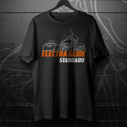Harley-Davidson Electra Glide Standard FLHT & FLHTI Inspired T-Shirt - Biker Motorcycle Tee Shirt