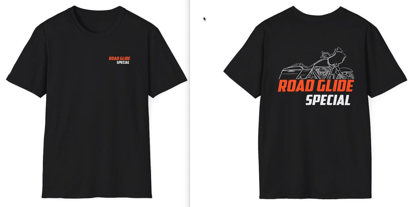 Harley-Davidson Road Glide Special FLTRXS Inspired T-Shirt - Biker Motorcycle Tee Shirt