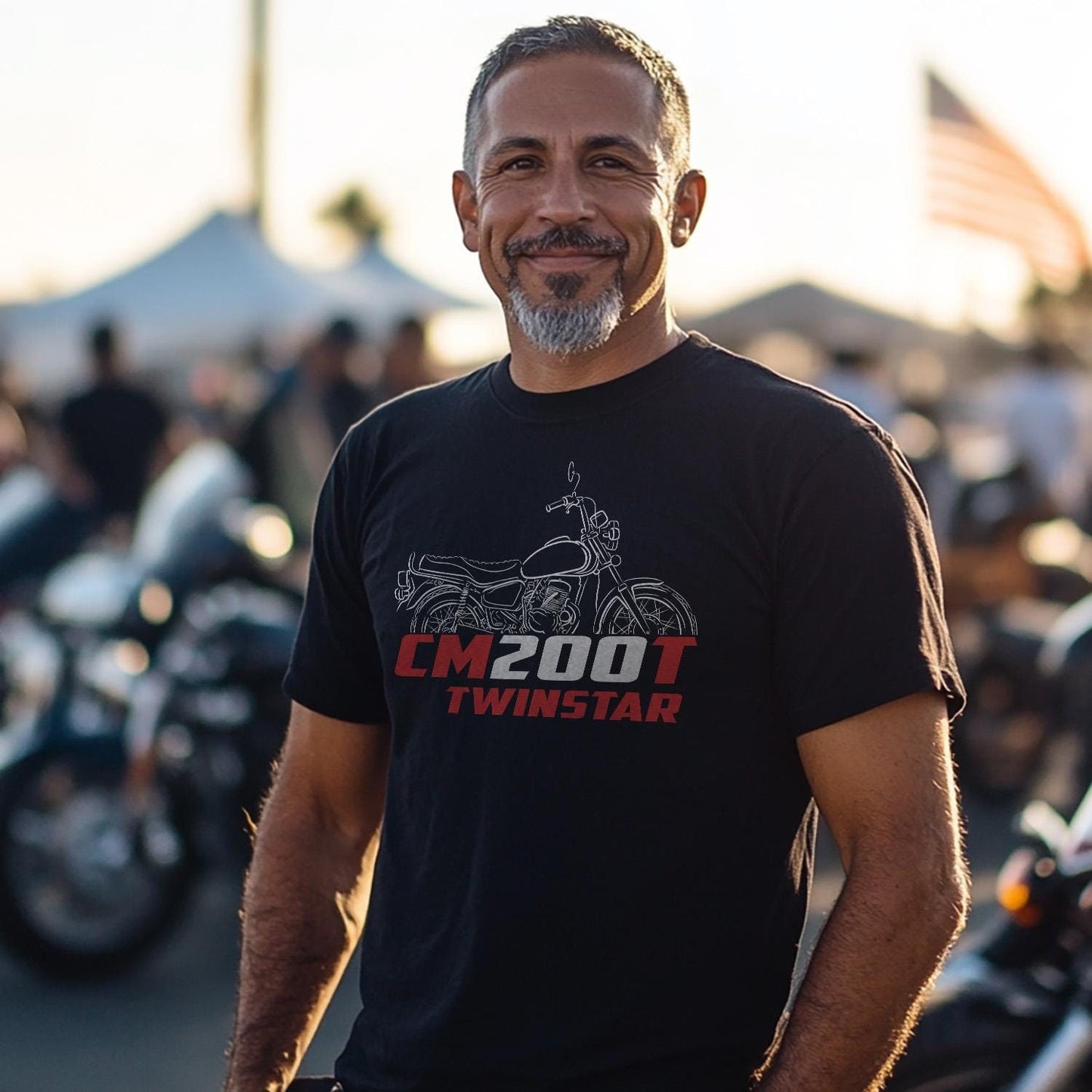 Honda CM200T Twinstar T-Shirt - Motorcycle Tee Shirt