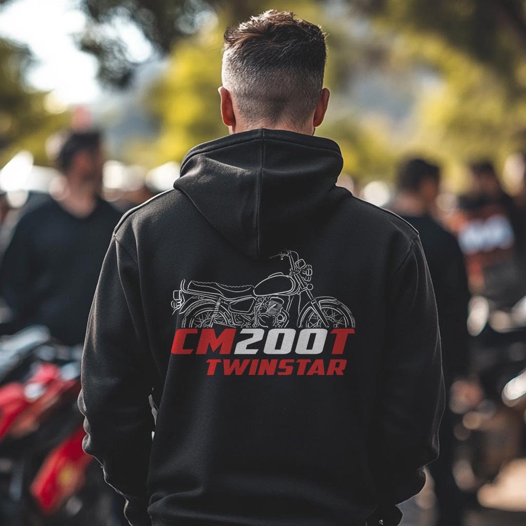 Honda CM200T Twinstar Inspired Hoodie - Motorcycle Sweatshirt
