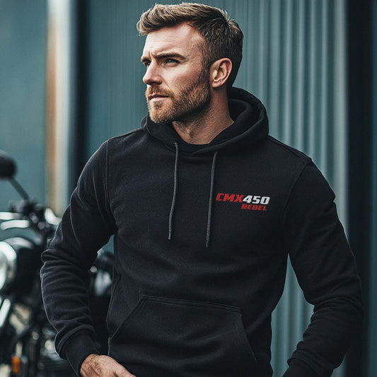 Honda CMX450C Rebel Inspired Hoodie - Motorcycle Sweatshirt