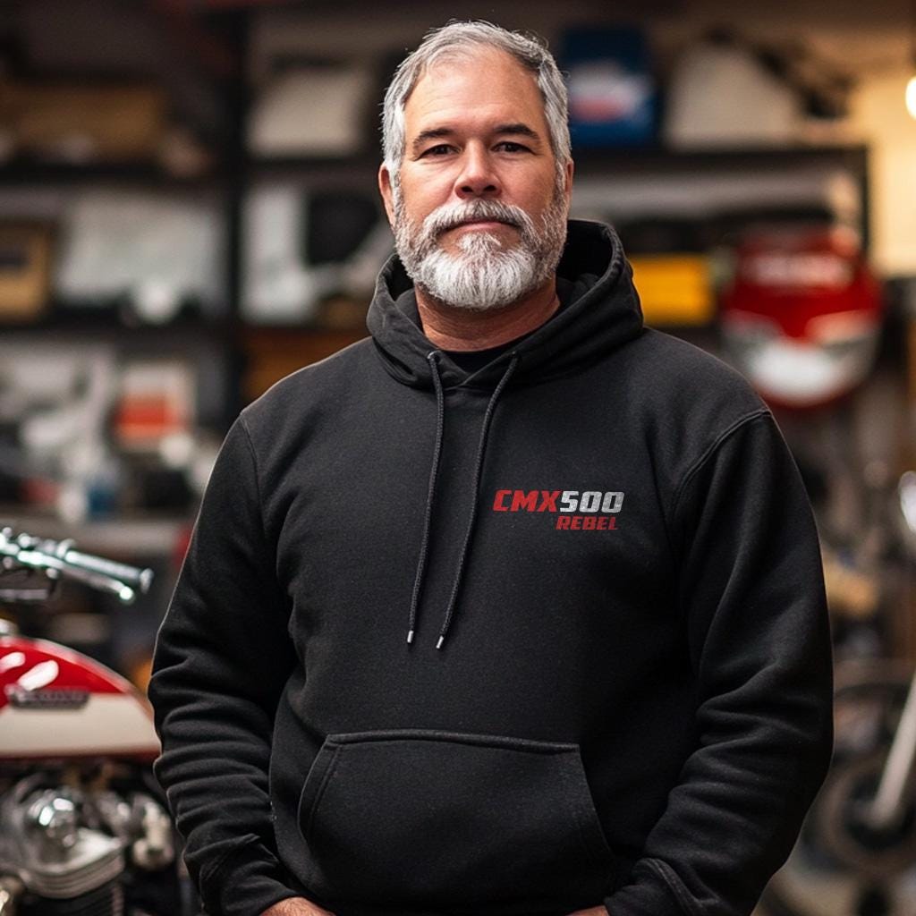 Honda CMX 500 & 500SE Rebel Inspired Hoodie - Motorcycle Sweatshirt