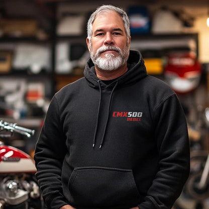 Honda CMX 500 & 500SE Rebel Inspired Hoodie - Motorcycle Sweatshirt