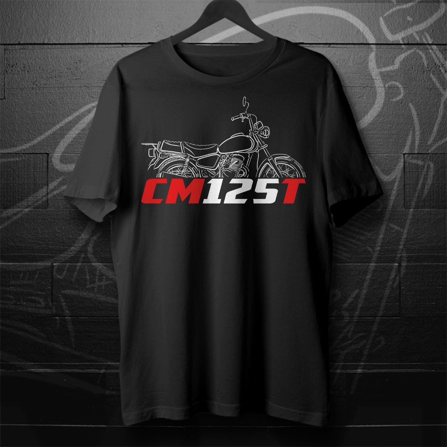 Honda CM125C & T T-Shirt - Motorcycle Tee Shirt