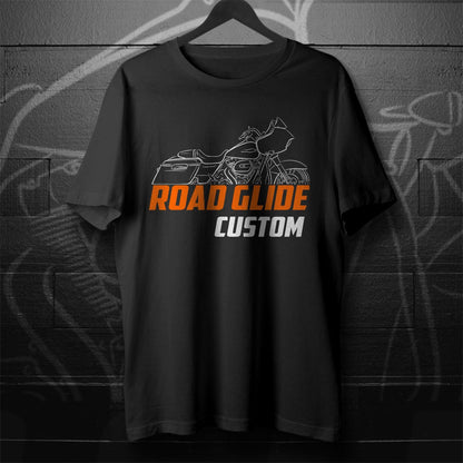 Harley-Davidson Road Glide Custom FLTRX Inspired T-Shirt - Biker Motorcycle Tee Shirt