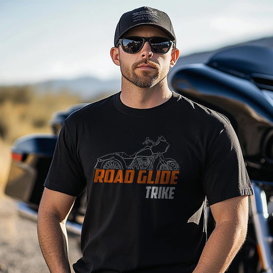 Harley-Davidson Road Glide 3 FLTRT Inspired T-Shirt - Biker Motorcycle Tee Shirt