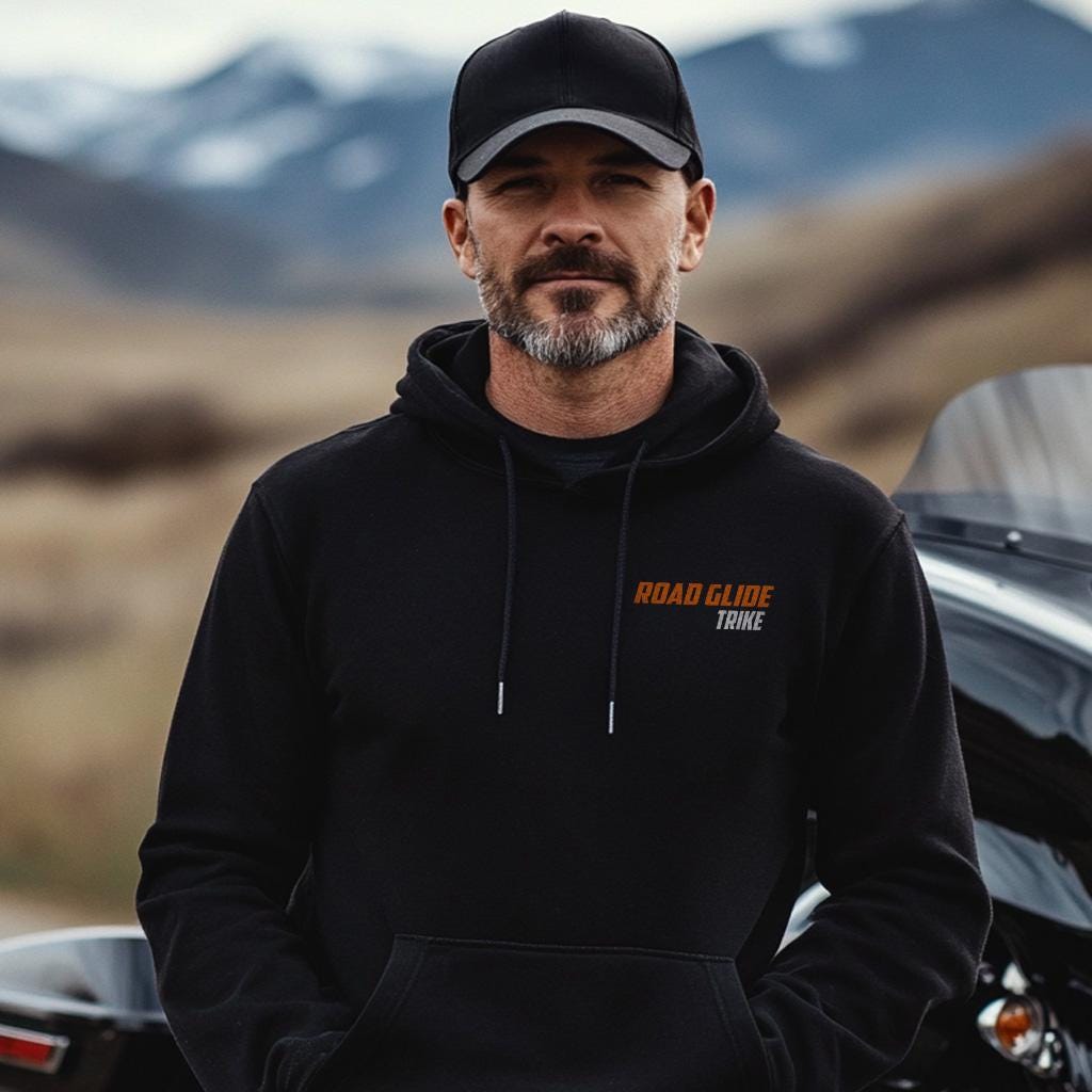 Harley-Davidson Road Glide 3 FLTRT Inspired Hoodie - Biker Motorcycle Sweatshirt