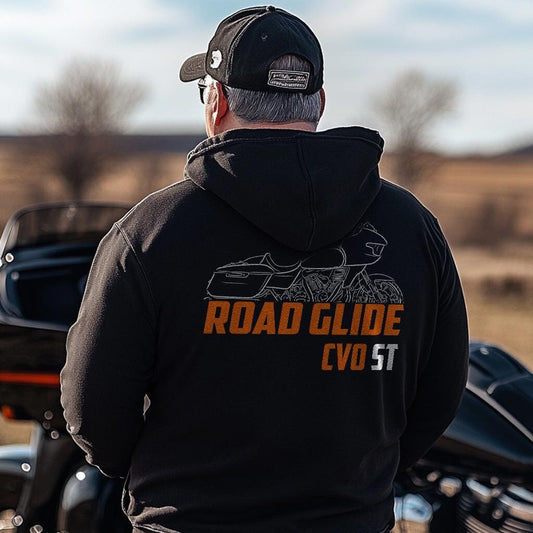 Harley-Davidson CVO Road Glide ST FLTRXSTSE 2024 Inspired Hoodie - Biker Motorcycle Sweatshirt