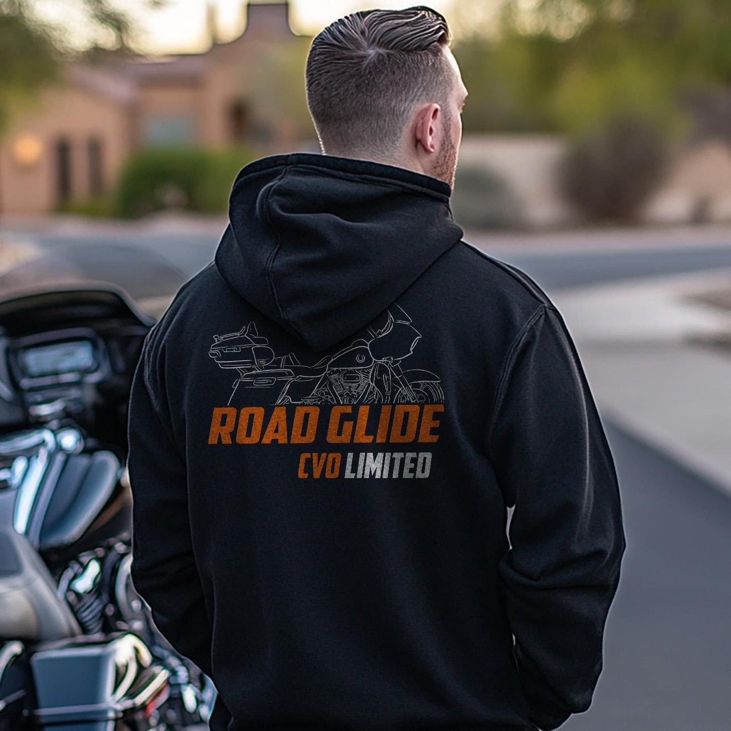Harley-Davidson CVO Road Glide Limited FLTRKSE 2022 - 2023 Inspired Hoodie - Biker Motorcycle Sweatshirt