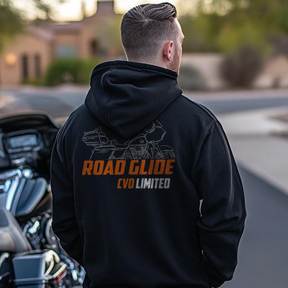 Harley-Davidson CVO Road Glide Limited FLTRKSE 2022 - 2023 Inspired Hoodie - Biker Motorcycle Sweatshirt