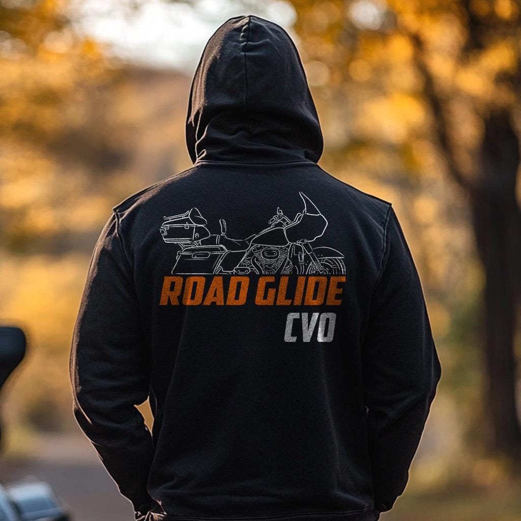 Harley-Davidson CVO Road Glide FLTRUSE Inspired Hoodie - Biker Motorcycle Sweatshirt