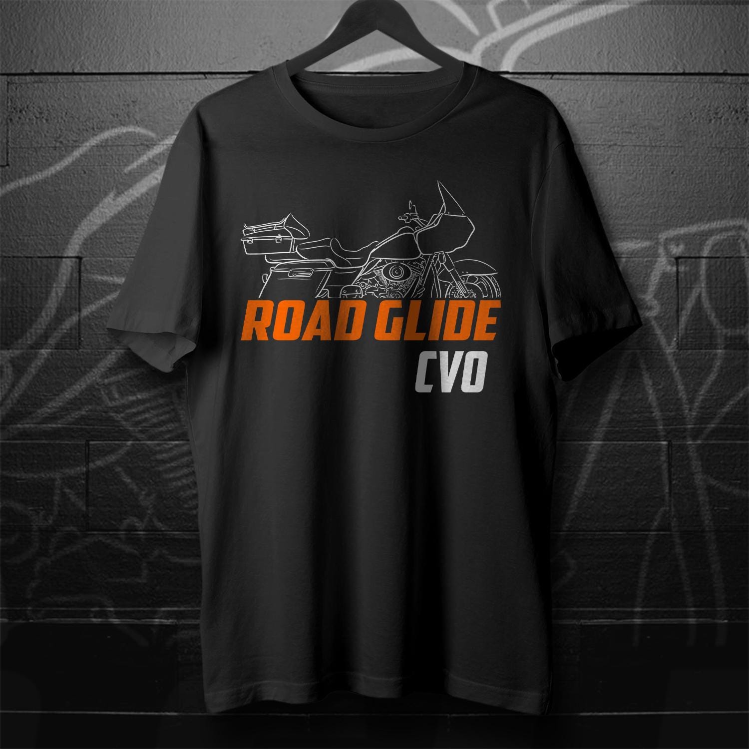 Harley-Davidson CVO Road Glide FLTRSEI 2000-01 Inspired T-Shirt - Biker Motorcycle Tee Shirt
