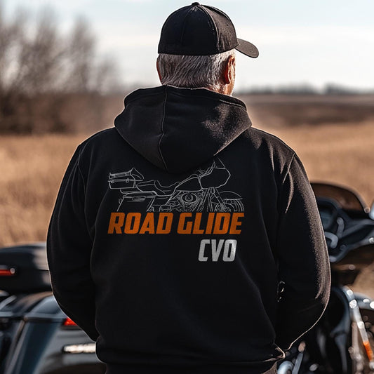 Harley-Davidson CVO Road Glide FLTRSEI 2000-01 Inspired Hoodie - Biker Motorcycle Sweatshirt