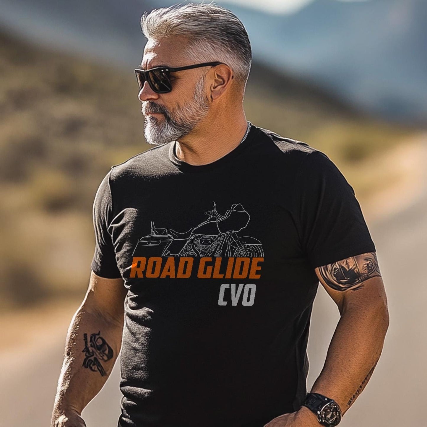 Harley-Davidson CVO Road Glide FLTRSE 2009 Inspired T-Shirt - Biker Motorcycle Tee Shirt
