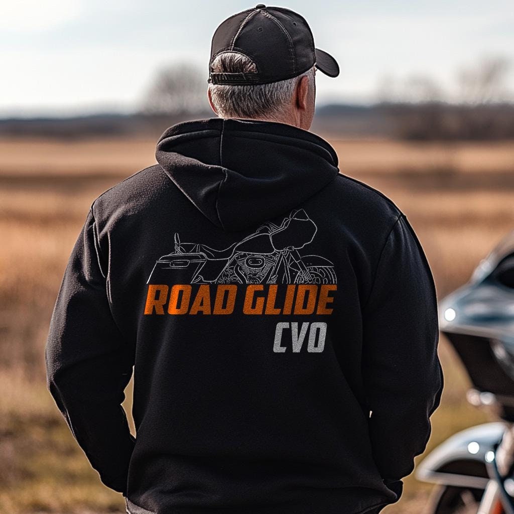Harley-Davidson CVO Road Glide FLTRSE 2009 Inspired Hoodie - Biker Motorcycle Sweatshirt