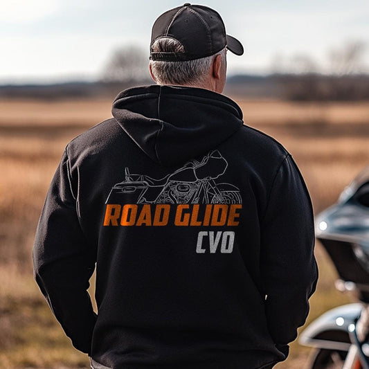 Harley-Davidson CVO Road Glide FLTRSE 2009 Inspired Hoodie - Biker Motorcycle Sweatshirt