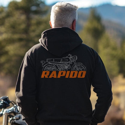 Harley-Davidson Rapido Inspired Hoodie - Biker Motorcycle Sweatshirt