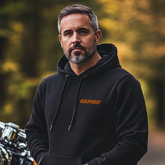 Harley-Davidson Rapido Inspired Hoodie - Biker Motorcycle Sweatshirt