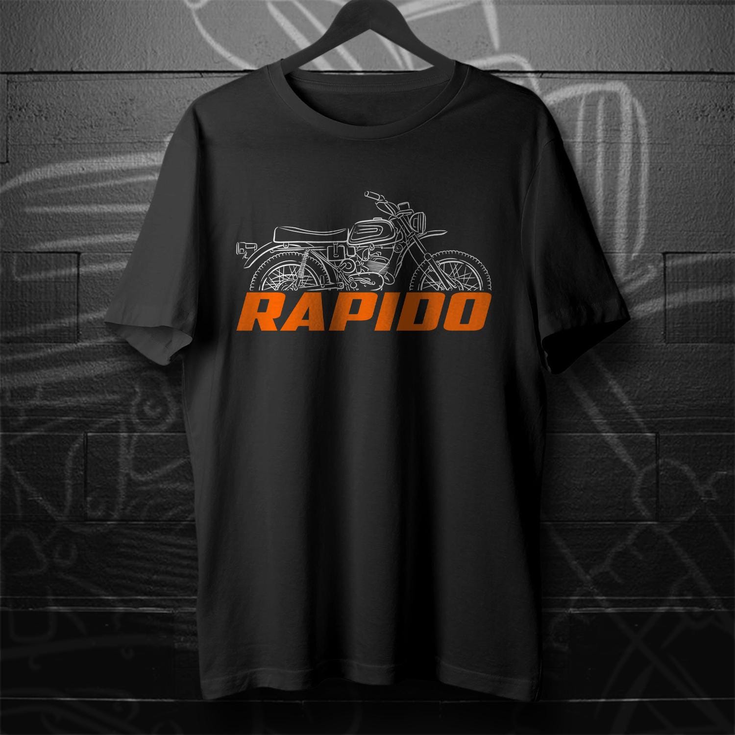 Harley-Davidson Rapido Inspired T-Shirt - Biker Motorcycle Tee Shirt