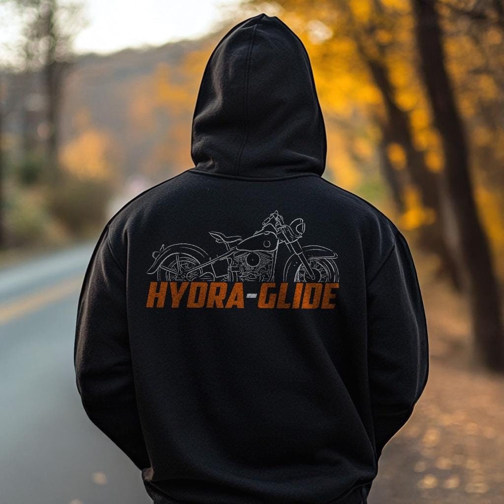 Harley-Davidson Hydra Glide Panhead 1949 - 1957 Inspired Hoodie - Biker Motorcycle Sweatshirt