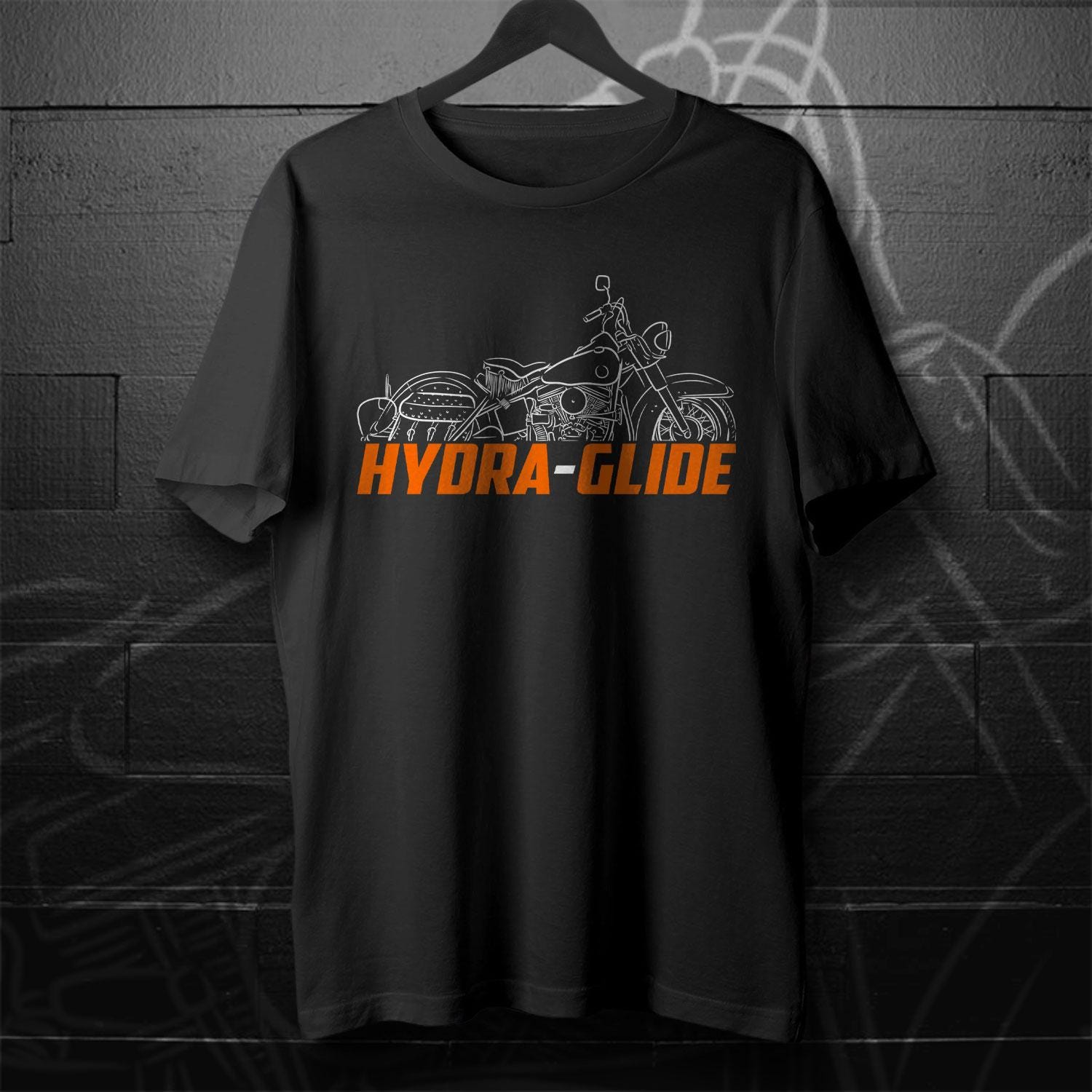 Harley-Davidson Hydra Glide Panhead 1949 - 1957 Inspired T-Shirt - Biker Motorcycle Tee Shirt