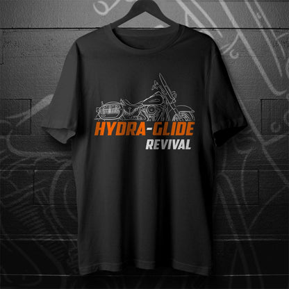 Harley-Davidson Hydra-Glide Revival 2024 Inspired T-Shirt - Biker Motorcycle Tee Shirt