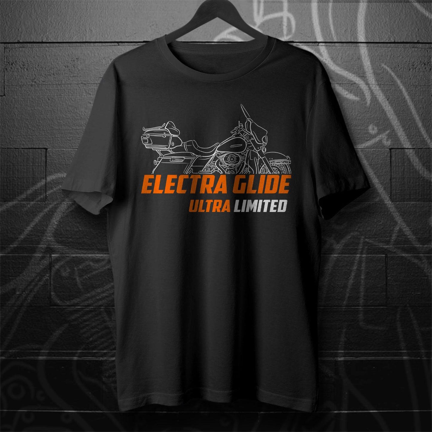 Harley-Davidson FLHTK & FLHTKL Electra Glide Ultra Limited Inspired T-Shirt - Biker Motorcycle Tee Shirt
