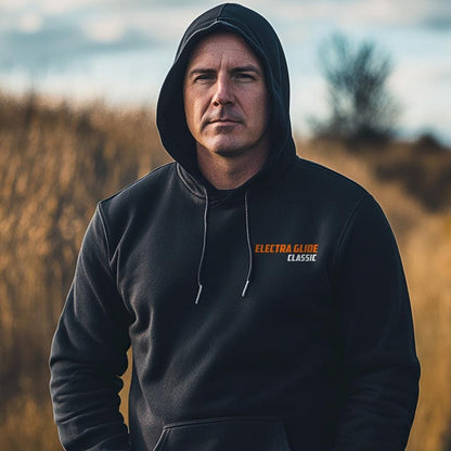 Harley-Davidson FLHC 80 Electra Glide Classic Inspired Hoodie - Biker Motorcycle Sweatshirt