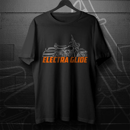 Harley-Davidson FLH 1200 Inspired T-Shirt - Biker Motorcycle Tee Shirt