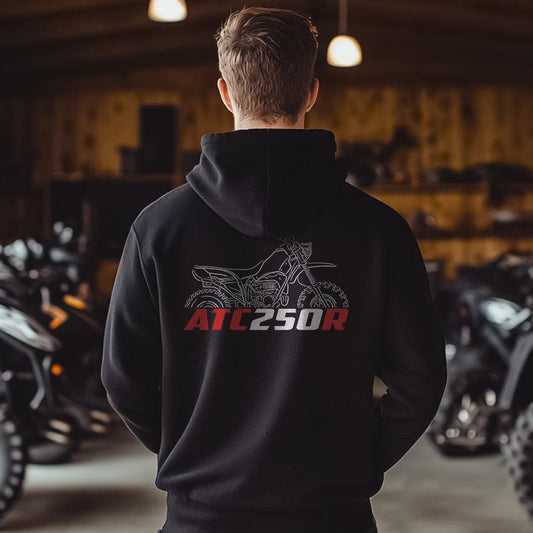 Honda ATC250R Inspired Hoodie - Sweatshirt for ATC Riders