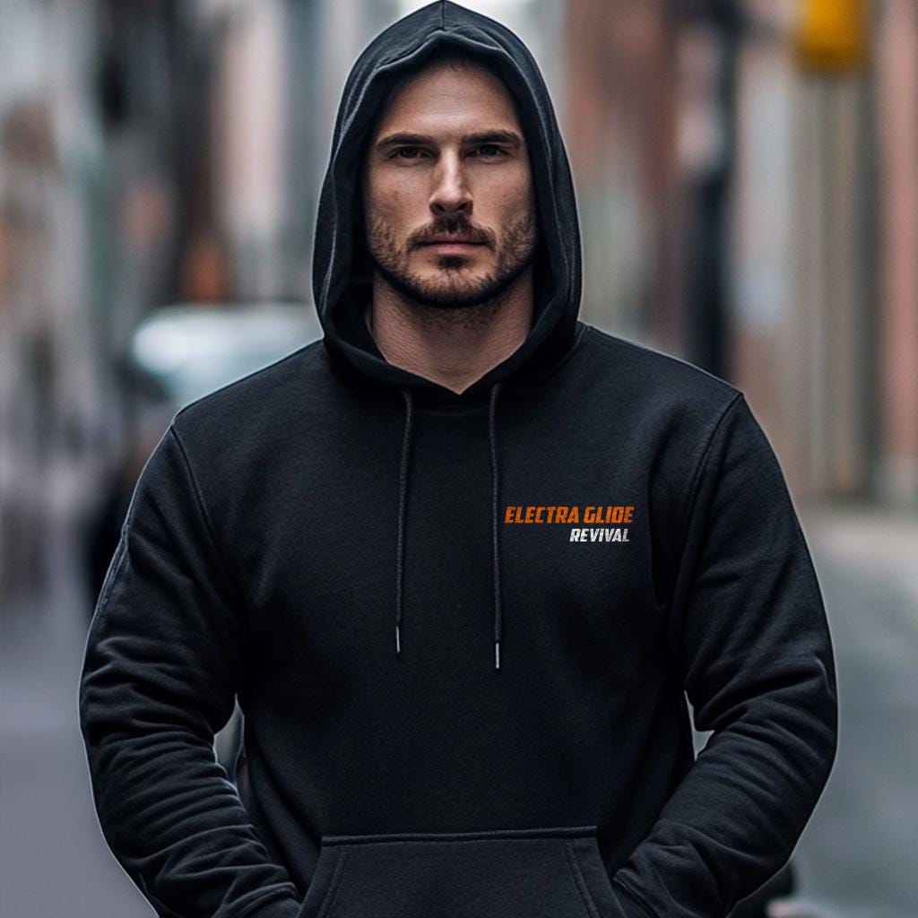 Harley-Davidson Electra Glide Revival FLH 2021 Inspired Hoodie - Biker Motorcycle Sweatshirt