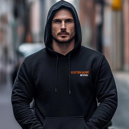 Harley-Davidson Electra Glide Revival FLH 2021 Inspired Hoodie - Biker Motorcycle Sweatshirt