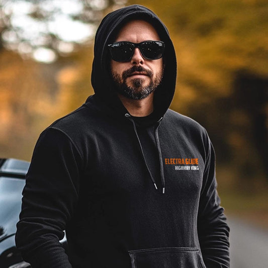 Harley-Davidson Electra Glide Highway King 2023 Inspired Hoodie - Biker Motorcycle Sweatshirt