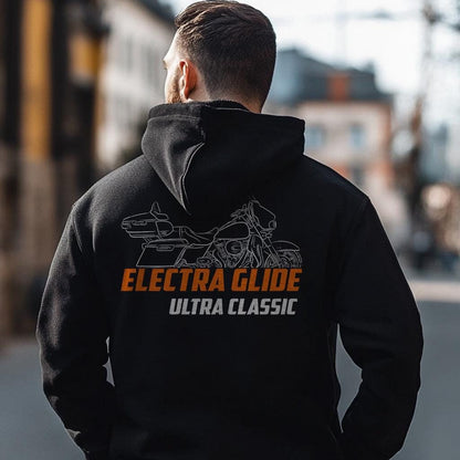 Harley-Davidson Electra Glide Ultra Classic FLHTCU & FLHTCUI Inspired Hoodie - Biker Motorcycle Sweatshirt