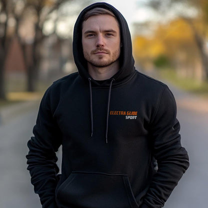 Harley-Davidson Electra Glide Sport FLHS Inspired Hoodie - Biker Motorcycle Sweatshirt