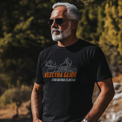 Harley-Davidson Electra Glide CVO Ultra Classic FLHTCUSE Inspired T-Shirt - Biker Motorcycle Tee Shirt
