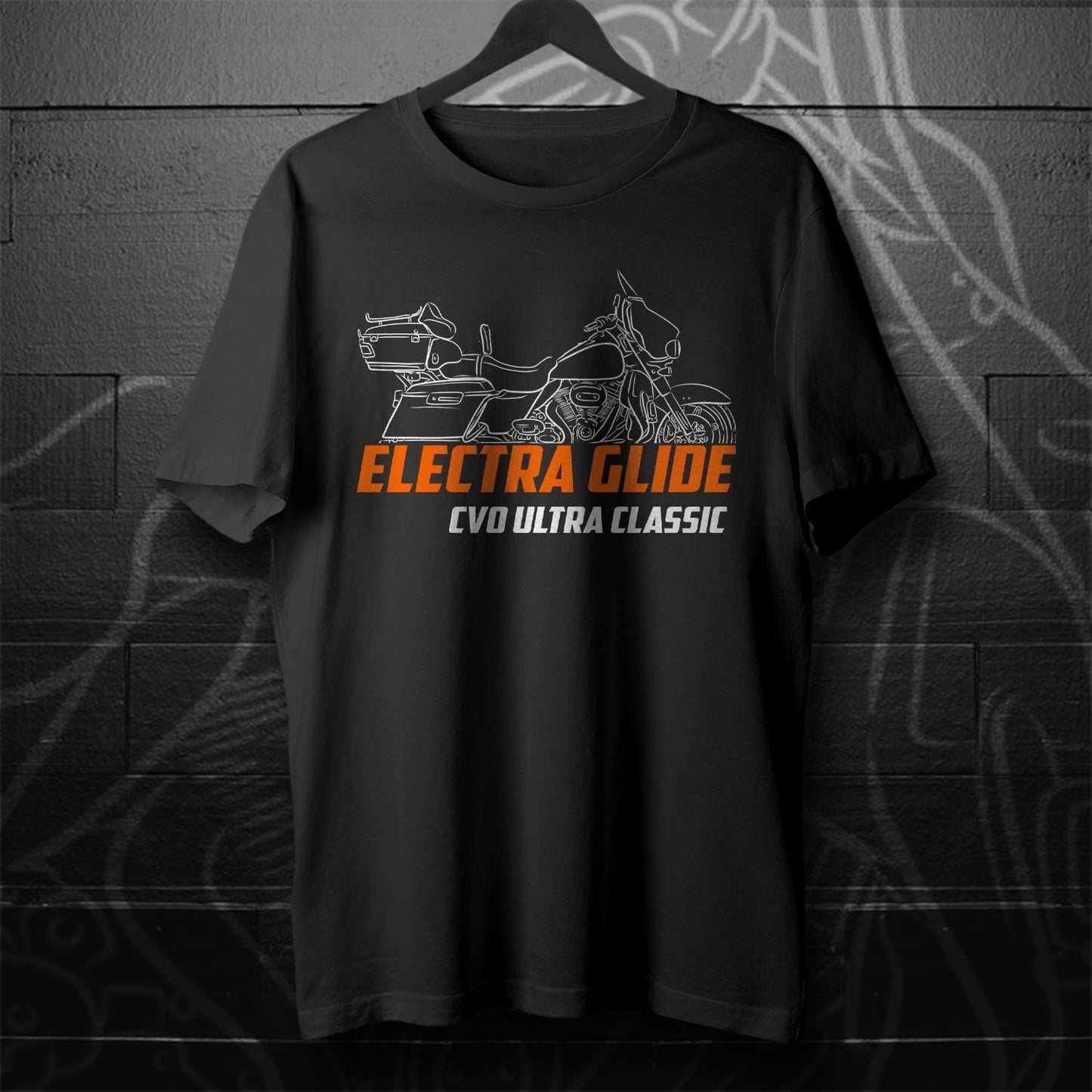 Harley-Davidson Electra Glide CVO Ultra Classic FLHTCUSE Inspired T-Shirt - Biker Motorcycle Tee Shirt