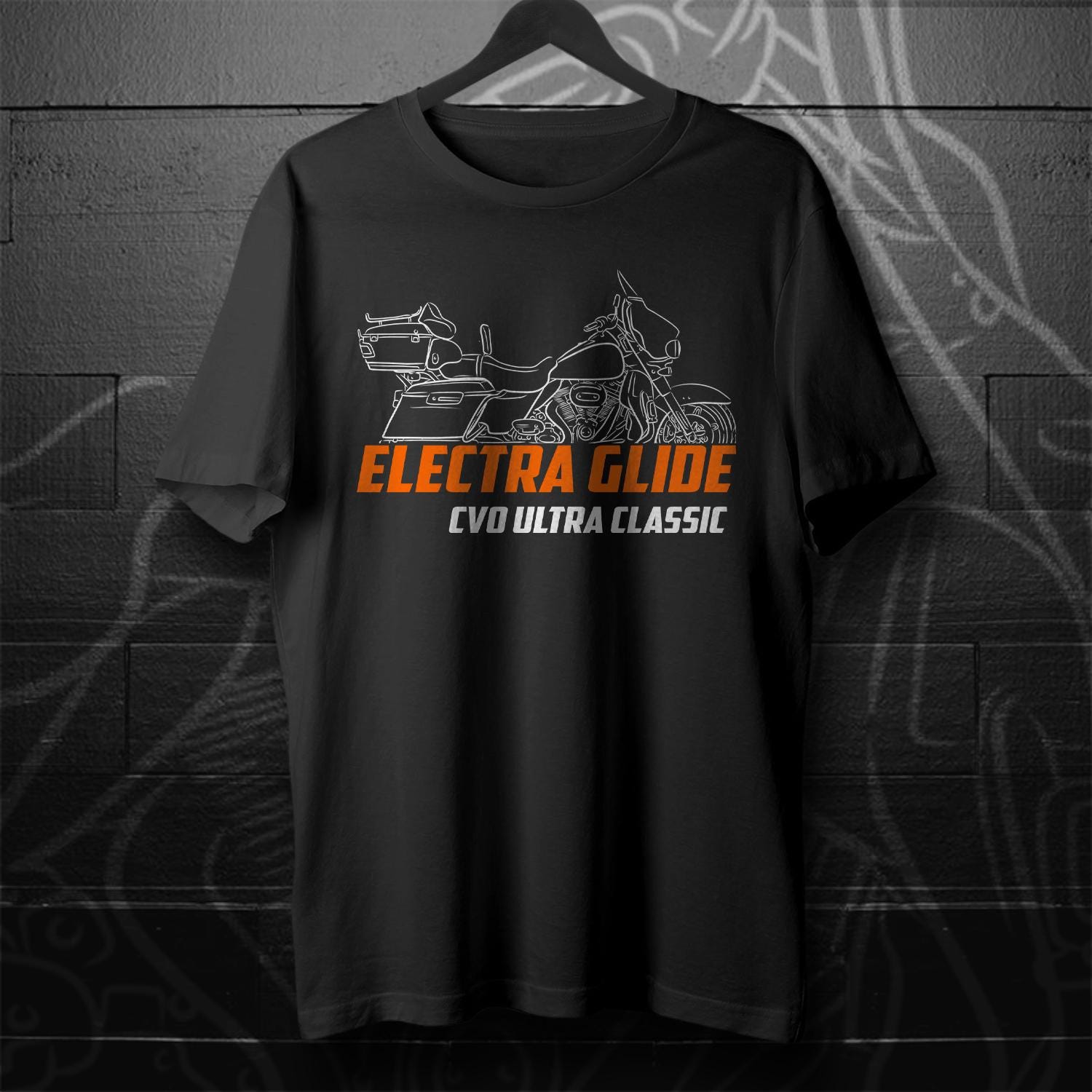 Harley-Davidson Electra Glide CVO Ultra Classic FLHTCUSE Inspired T-Shirt - Biker Motorcycle Tee Shirt